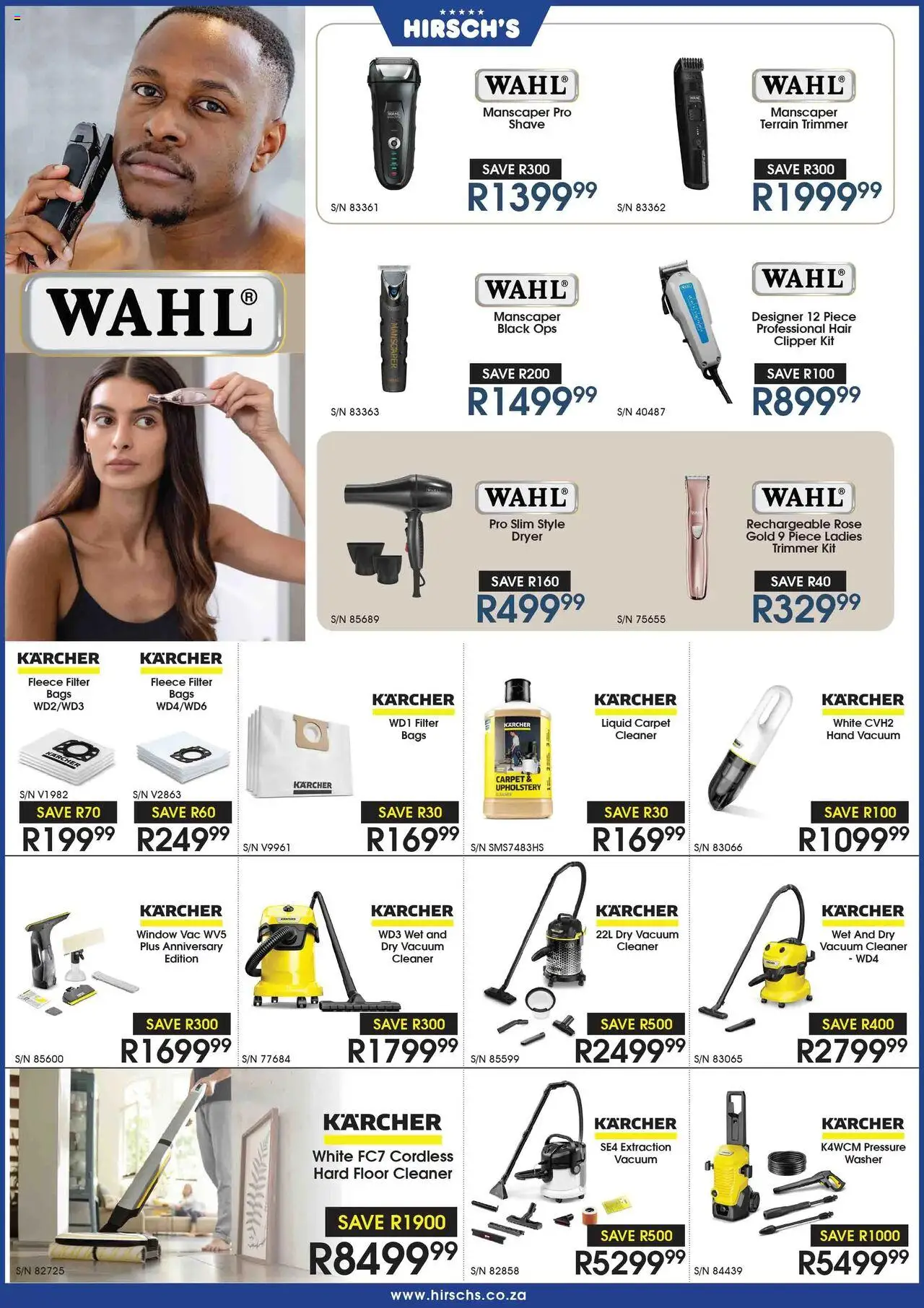 Hirsch's Specials │ valid from 24.06.2025 | Page: 44 | Products: Dryer, Vacuum cleaner, Carpet, Hair clipper