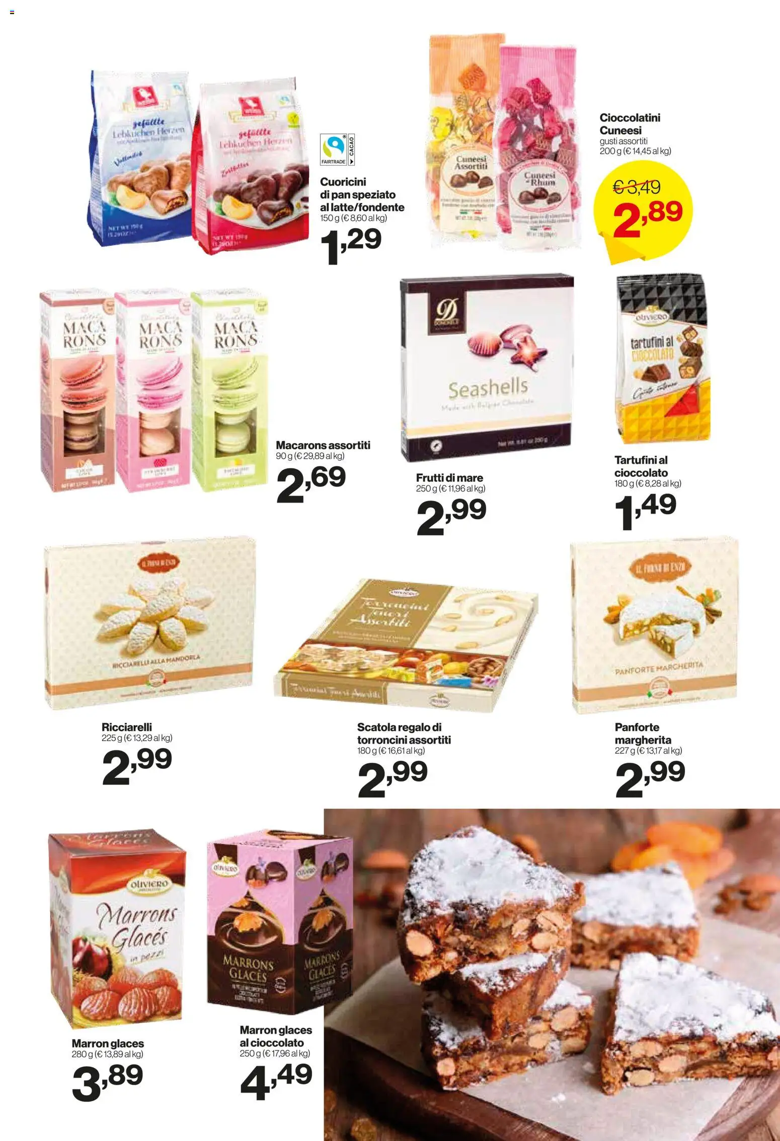 Volantino IN's del 05.11.2025 | Pagina: 15 | Prodotti: Frutti di mare, Cacao, Torroncini, Scatola