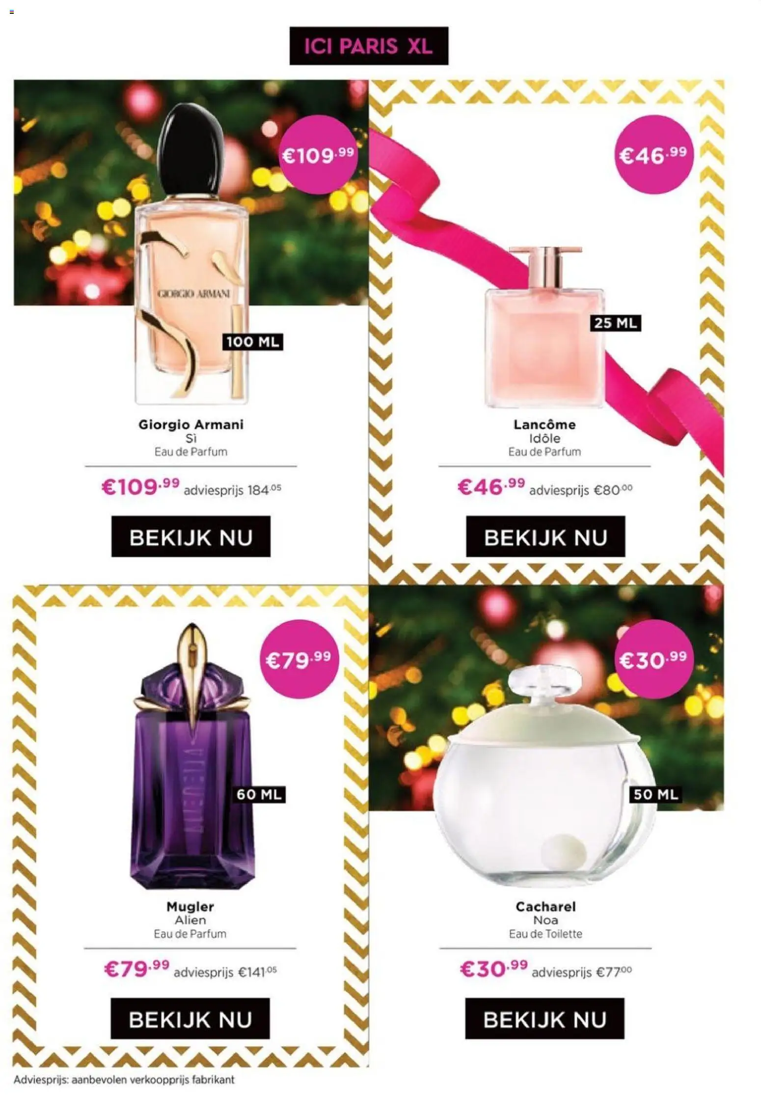 {H1} | Pagina: 3 | Producten: Parfum, Eau de toilette