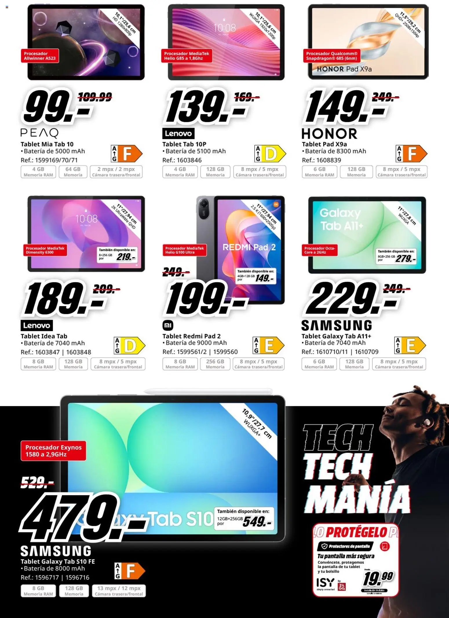 Media Markt folleto │ válido desde el 02.03.2026 | Página: 16 | Productos: Tablet, Cámara, Batería