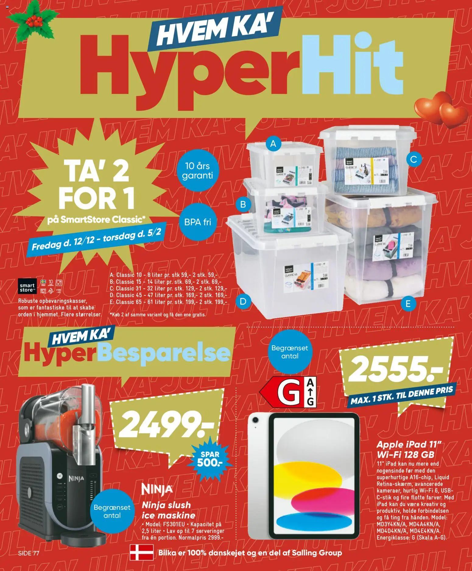 Bilka tilbudsavis – gyldig fra 12.12.2025 | Side: 4 | Produkter: USB, Søm