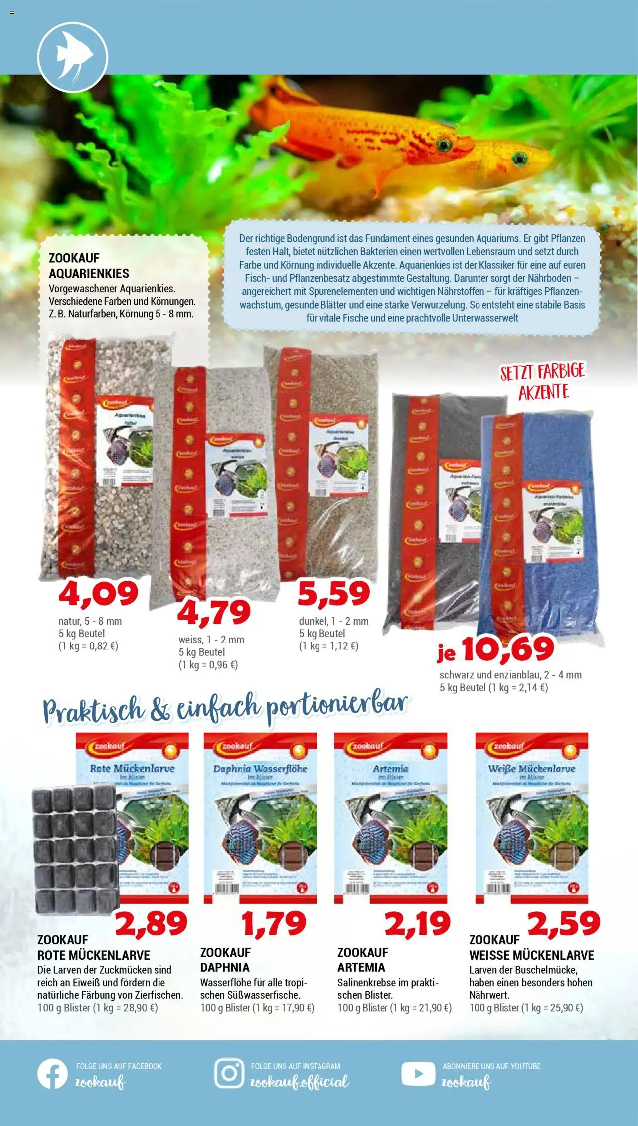 zookauf Prospekt 	 – gültig ab 11.10.2025 | Seite: 4 | Produkte: Fisch