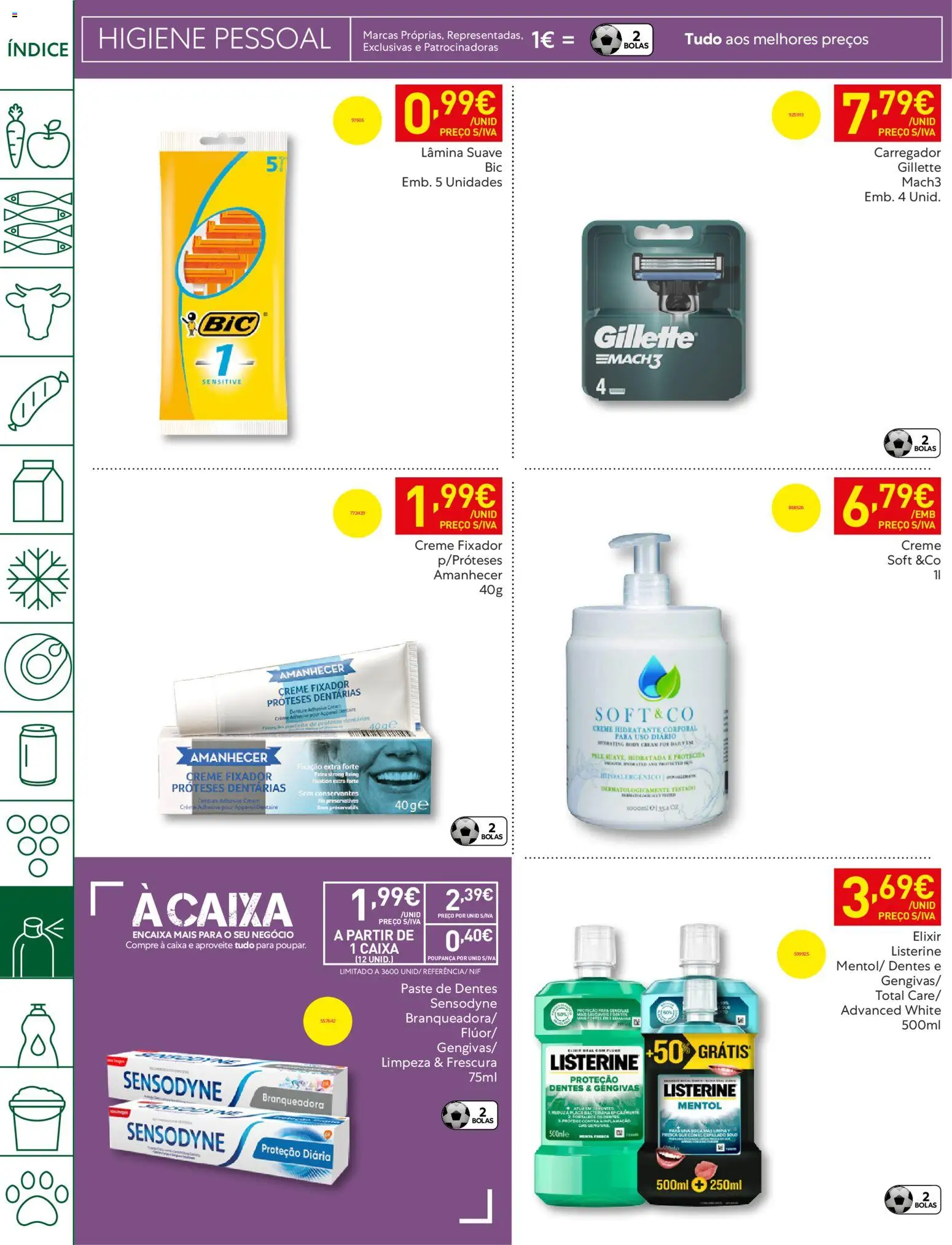 Recheio - Bons Negócios Madeira │ válido de 21.04.2026 | Página: 46 | Produtos: Atum, Hidratante corporal, Fixador, Creme