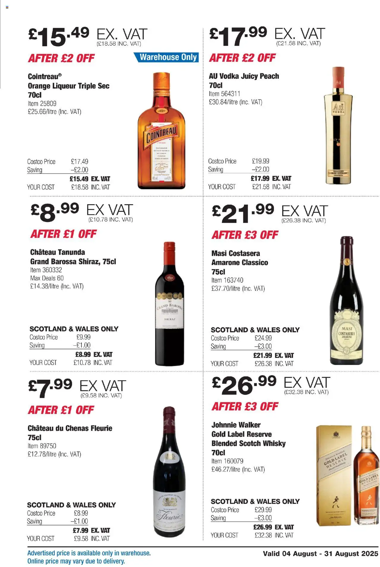  | Page: 13 | Products: Scotch whisky, Whisky, Vodka, Orange