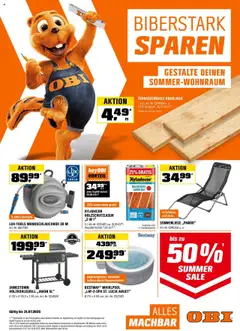 Obi Biberstärke Angebote gültig ab dem 16.07.2025