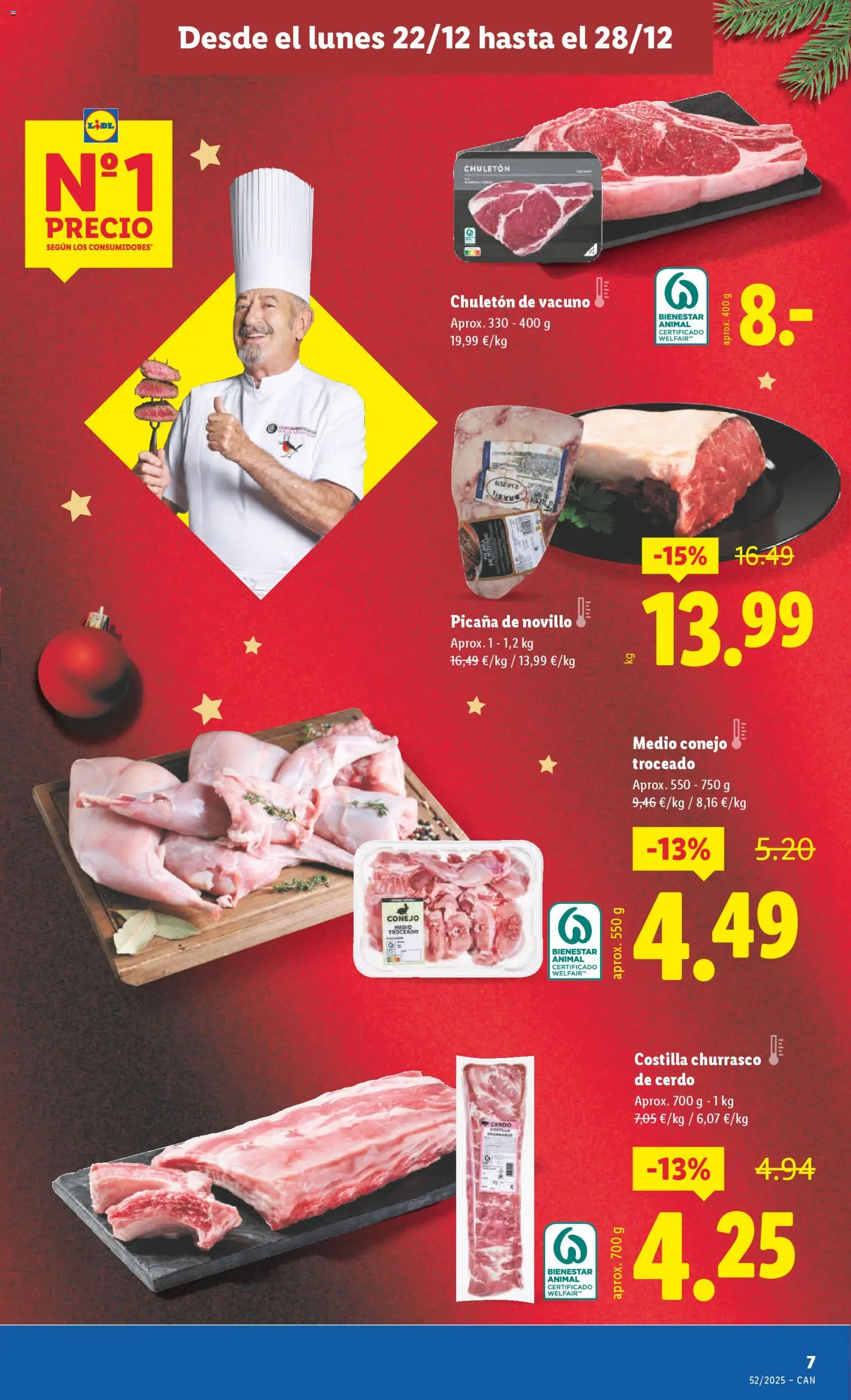 Lidl - Canarias │ válido desde el 22.12.2025 | Página: 11 | Productos: Cerdo