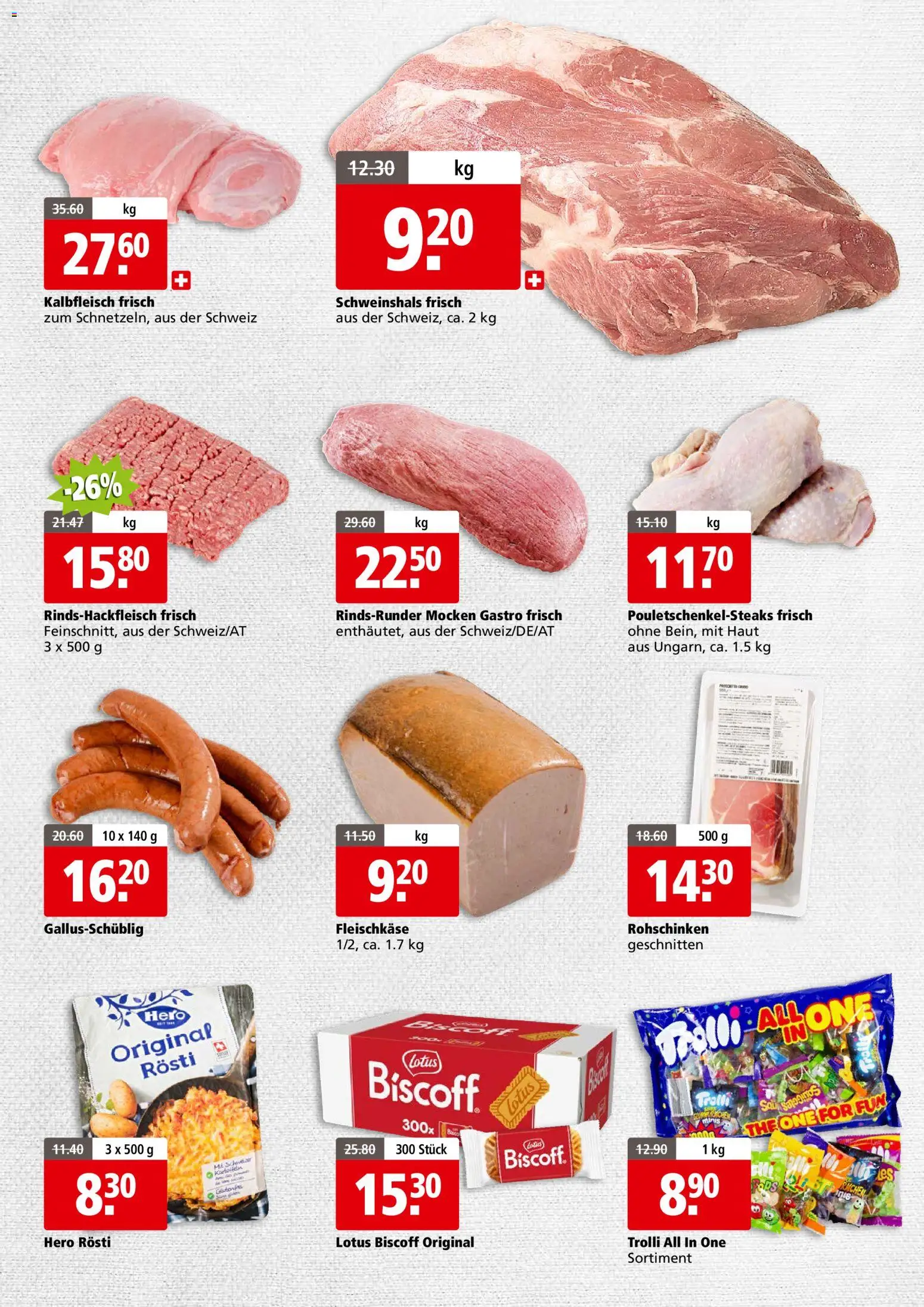 Aligro aktionen Business Schlieren, Gossau SG, Frauenfeld, Rapperswil-Jona, Sargans, Bern – gültig ab 30.03.2026 | Seite: 3