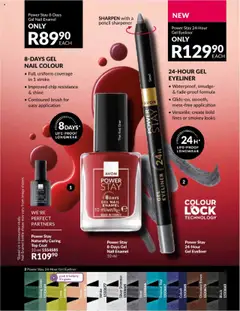 AVON Catalogue  │ valid from 01.08.2025 | Page: 23 | Products: Chocolate, Eyeliner, Enamel, Lime