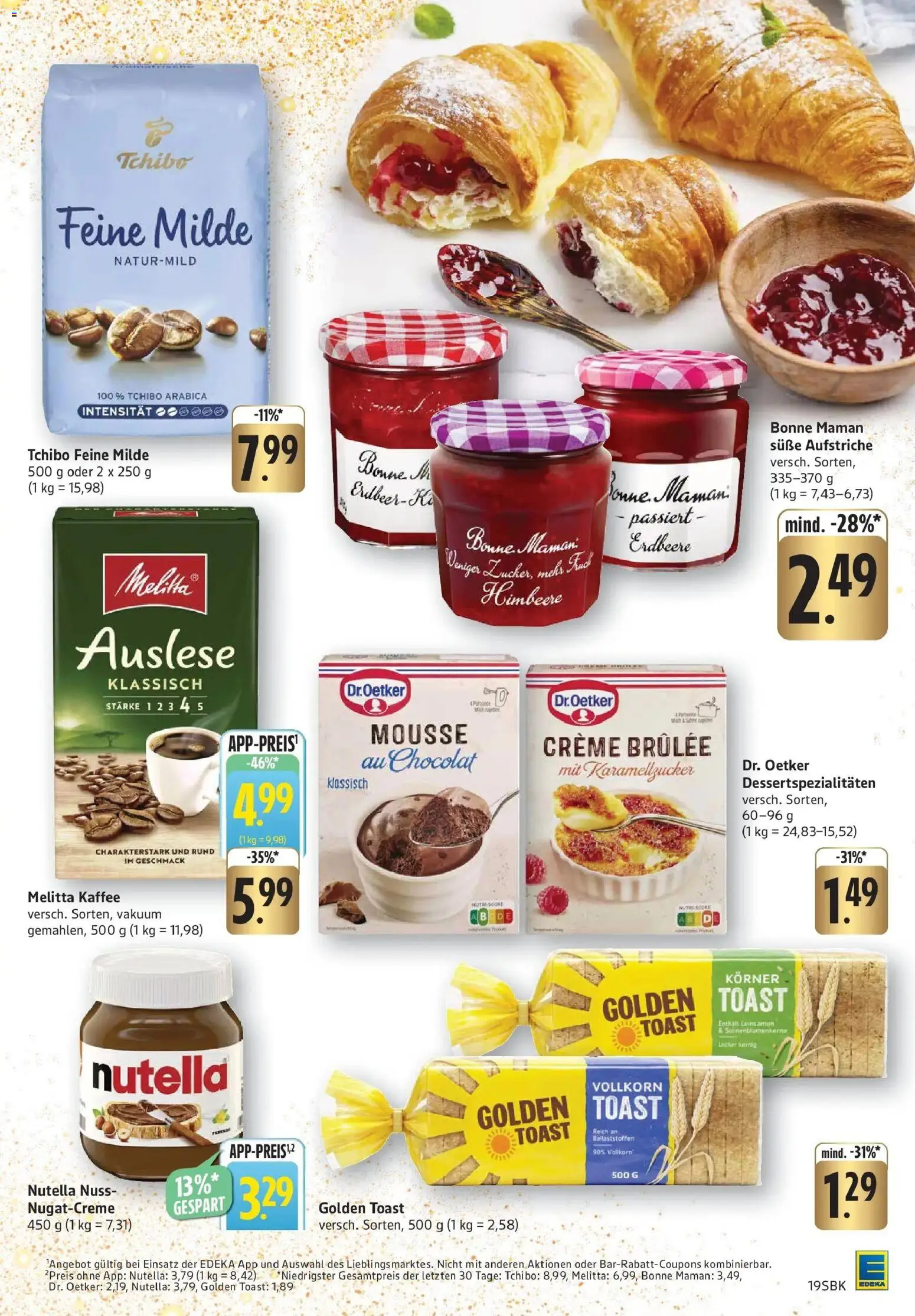 Edeka prospekt Pirmasens	 – gültig ab 15.12.2025 | Seite: 19 | Produkte: Melitta, Melitta kaffee, Creme, Himbeere