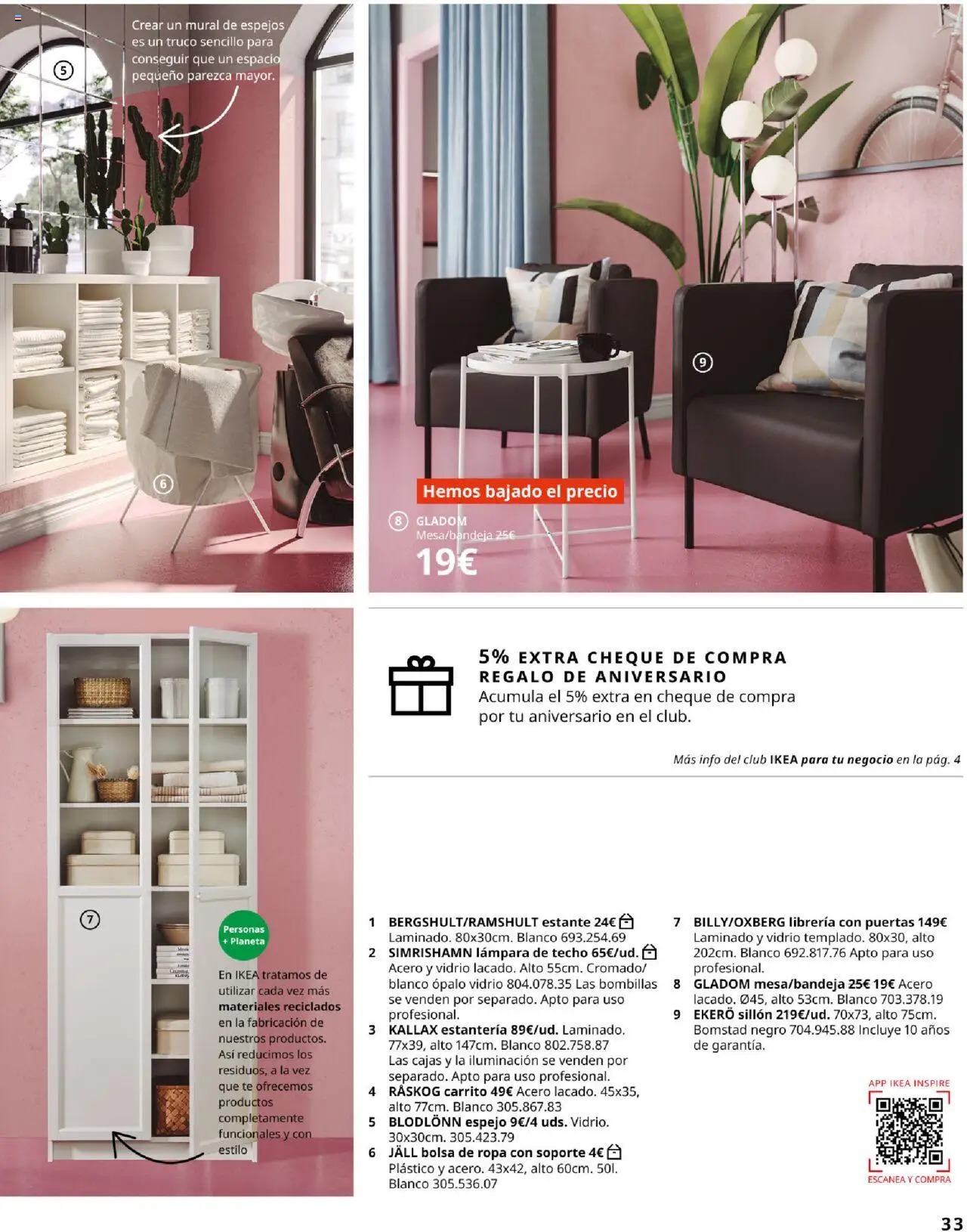 Catálogo IKEA para tu negocio │ válido desde el 04.02.2025 | Página: 33 | Productos: Bolsa de ropa, Té, Ropa, Bolsa