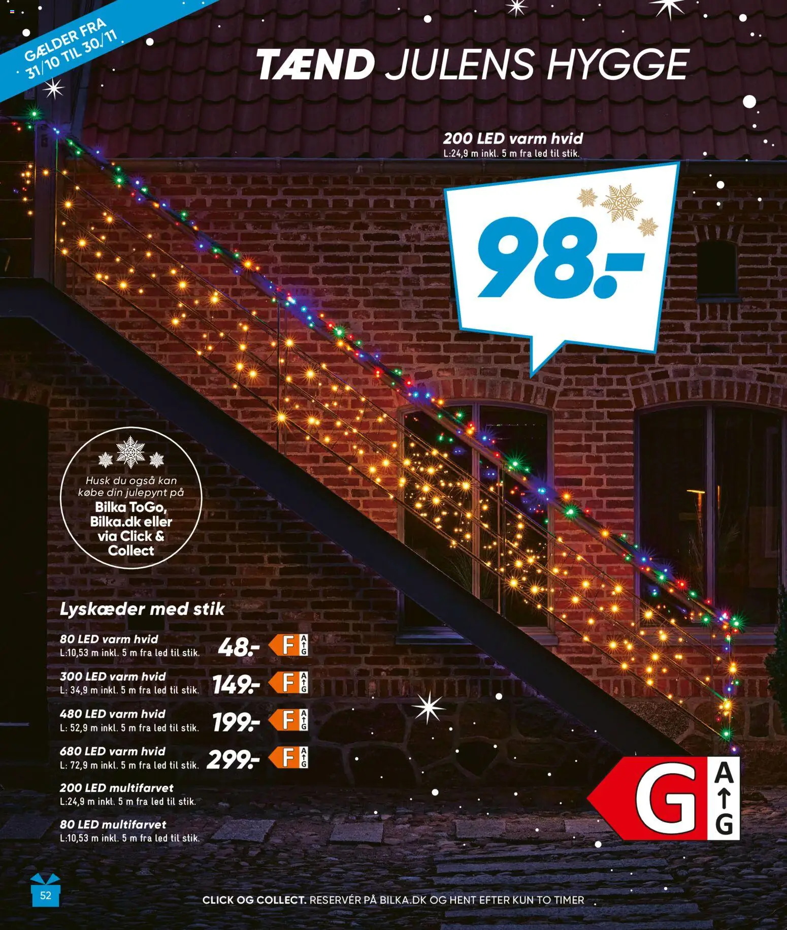 Bilka tilbudsavis – gyldig fra 01.11.2025 | Side: 52 | Produkter: Stik