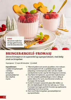 Forhåndsvisning av Joker Julens Søte Gleder gyldig fra 27.11.2025 | Side: 58 | Produkter: Bringebær, Kjøleskap, Prosecco, Glass
