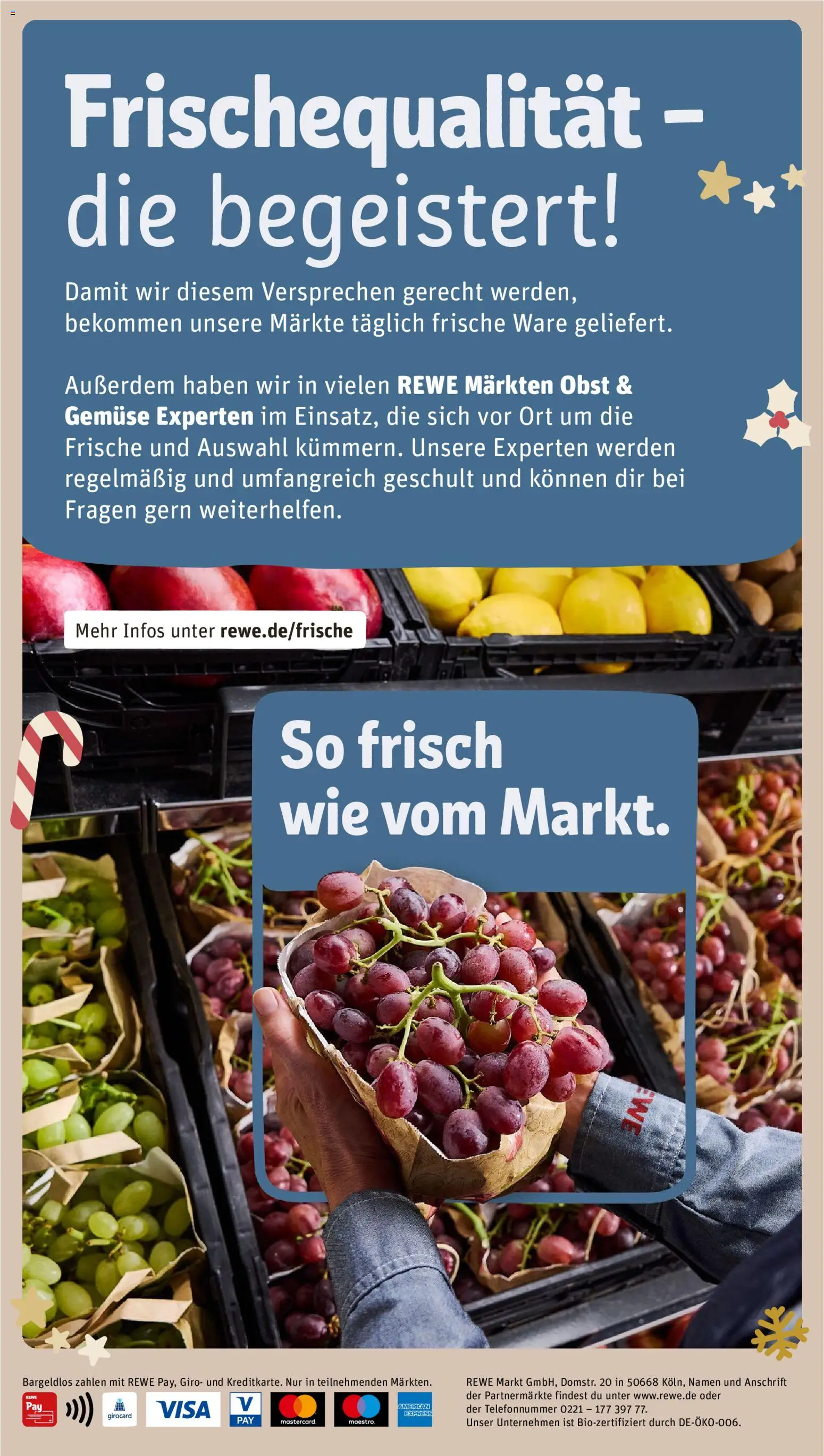 Rewe Prospekt 	 – gültig ab 01.12.2025 | Seite: 20 | Produkte: Gemüse, Obst