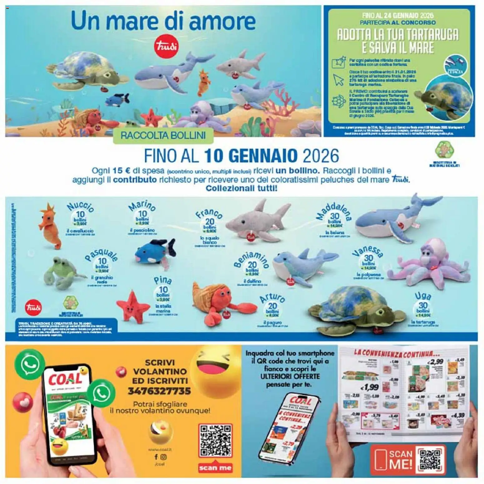 Volantino Coal del 28.11.2025 | Pagina: 32 | Prodotti: Peluche, Smartphone