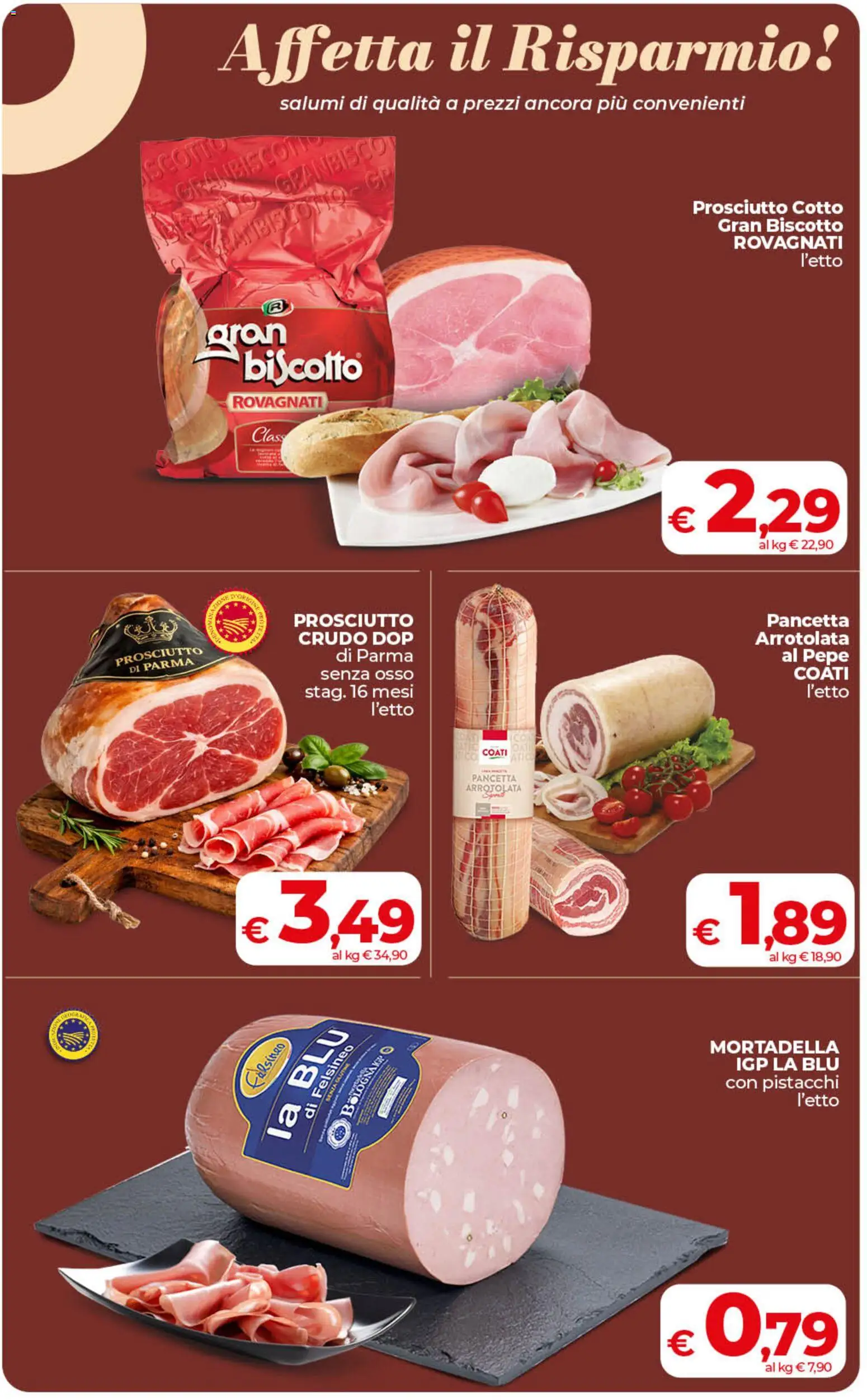 Volantino COOP del 13.02.2026 | Pagina: 22 | Prodotti: Prosciutto Cotto, Pancetta, Pepe, Pistacchi