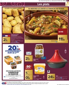 Carrefour Market - Prévisualisation de Carrefour Market Tout le ramadan a petits prix valide à partir de 27.01.2026 | Page: 13 | Produits: Olives, Base, Pomme de terre, Poissonnerie