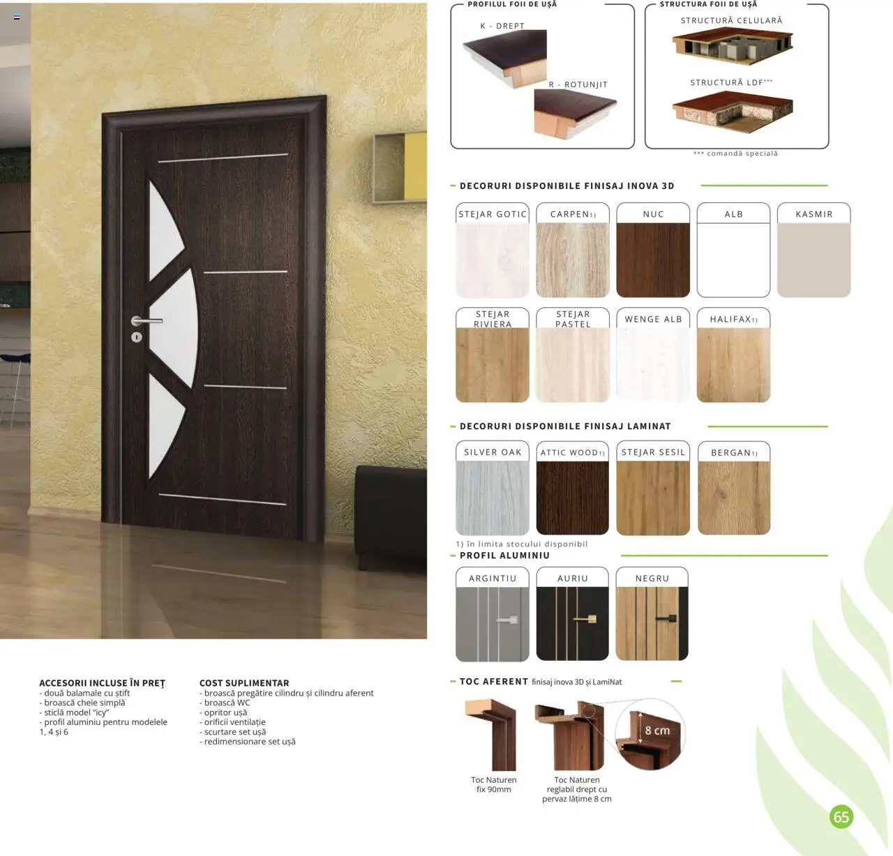 Proges catalog - Naturen – valabil de la 01.08.2025 | Pagină: 65 | Produse: Ușă