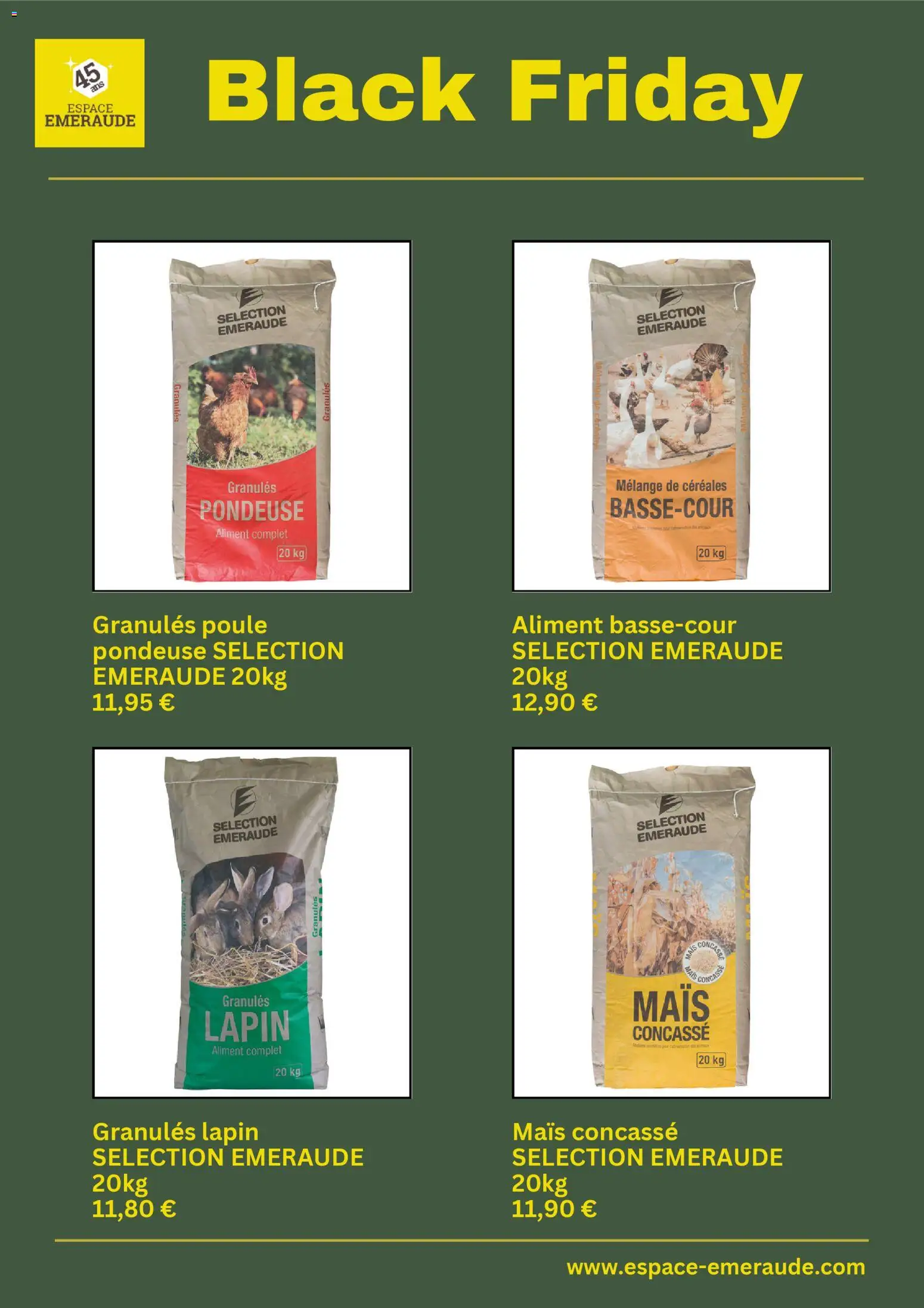 {H1} | Page: 5 | Produits: Lapin, Mais, Céréales