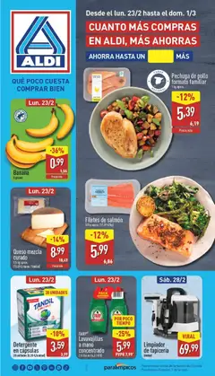 Vista previa Aldi folleto Península válido desde el 23.02.2026