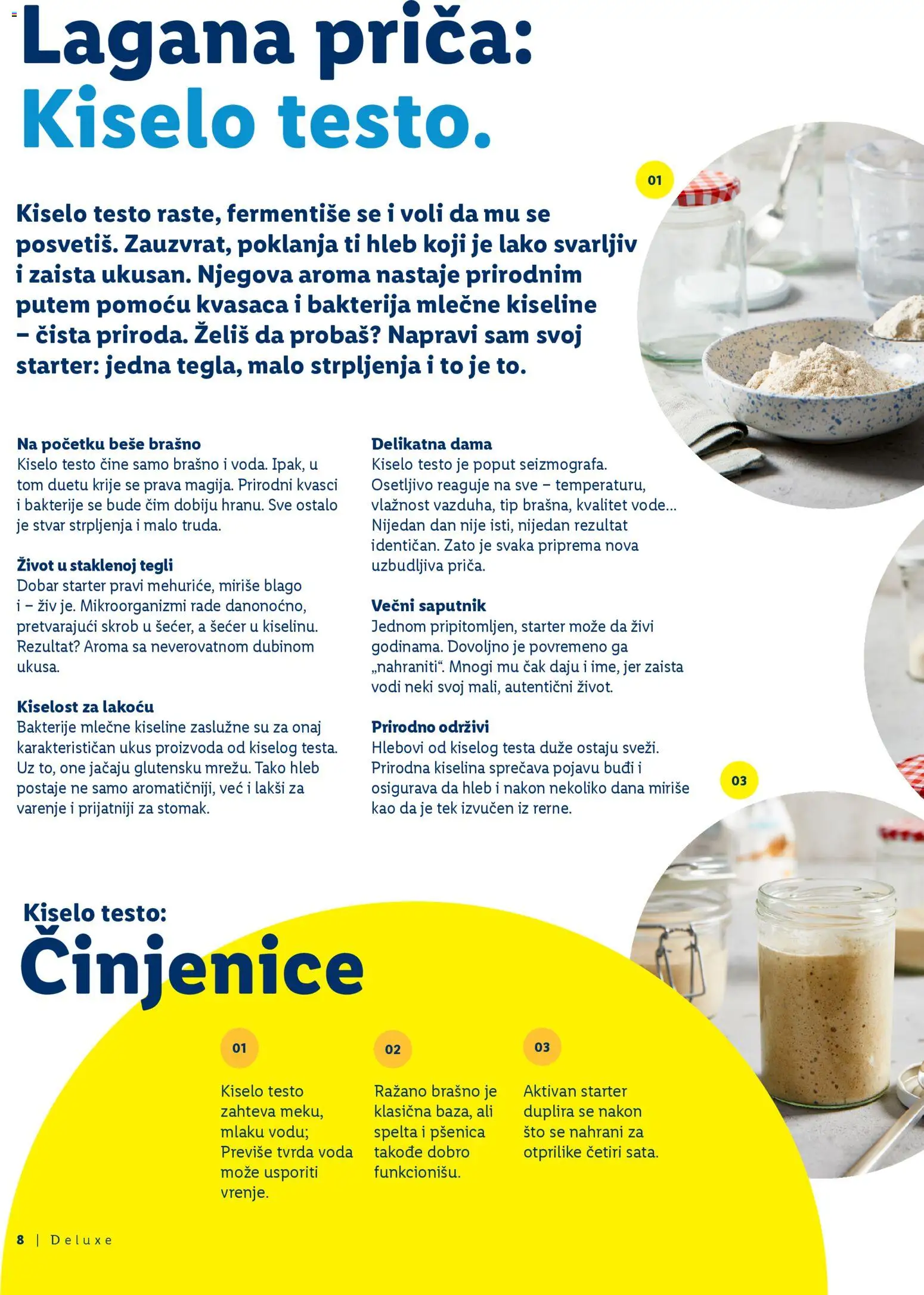 Lidl katalog - važi od 05.03.2026 | Strana: 8 | Proizvode: Sto, Šećer, Brašno, Voda