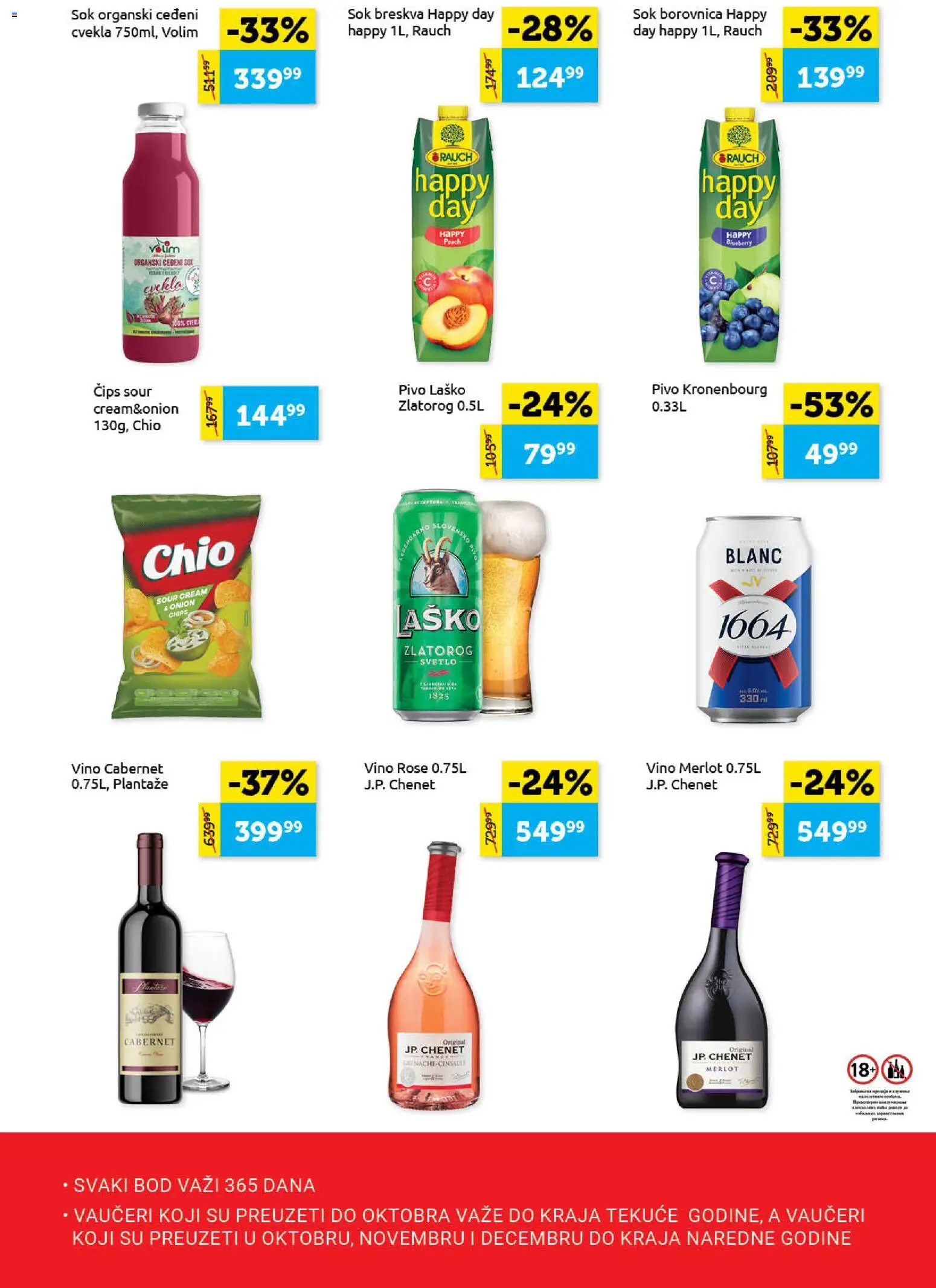 SuperVERO katalog - važi od 02.03.2026 | Strana: 13 | Proizvode: Sok, Vino, Pivo, Breskva