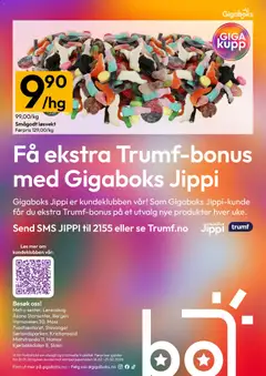 Forhåndsvisning av Gigaboks kundeavis gyldig fra 16.02.2026 | Side: 9 | Produkter: Smågodt