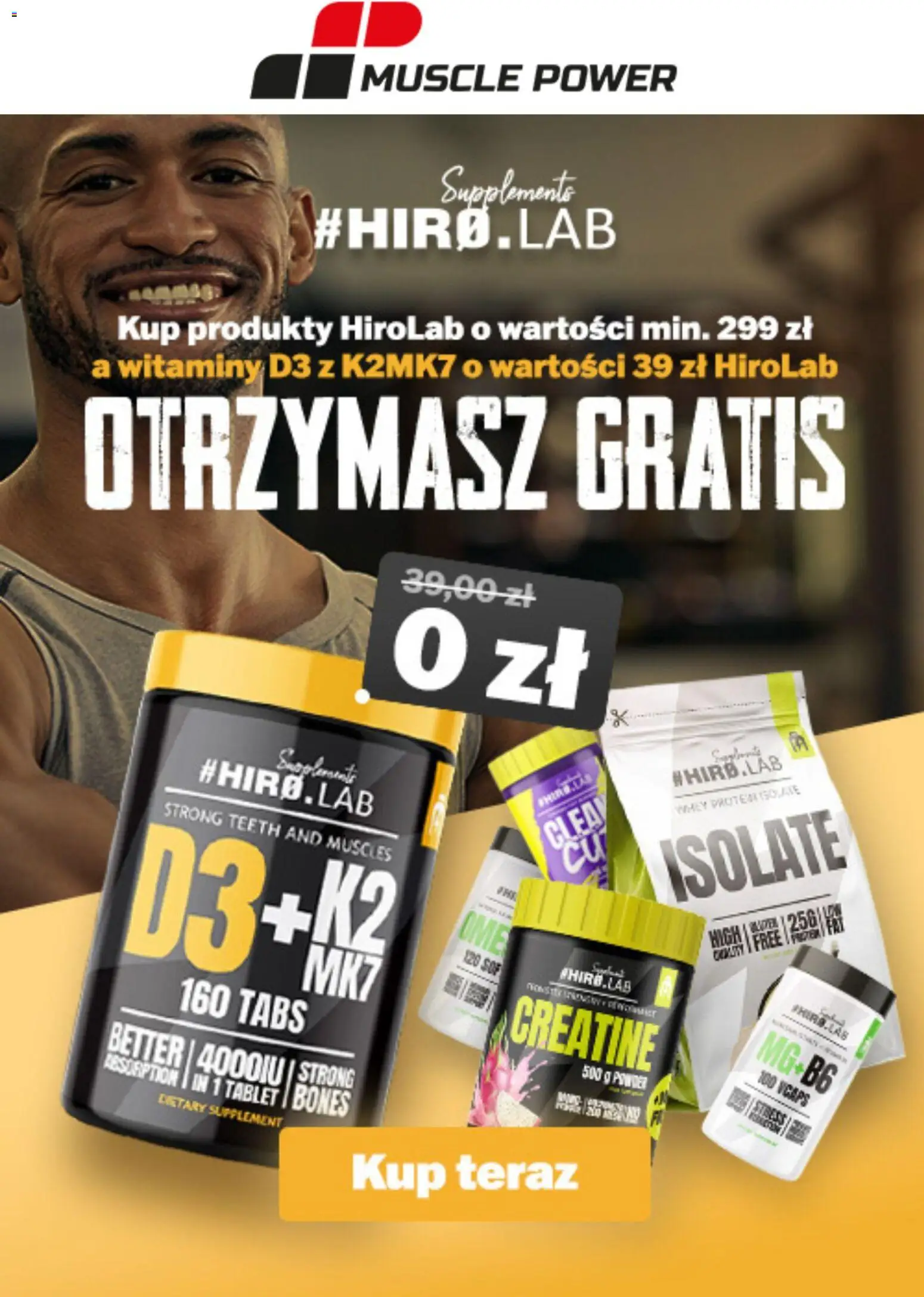 Muscle Power od 22.04.2026 | Strona: 1 | Produkty: Tablet