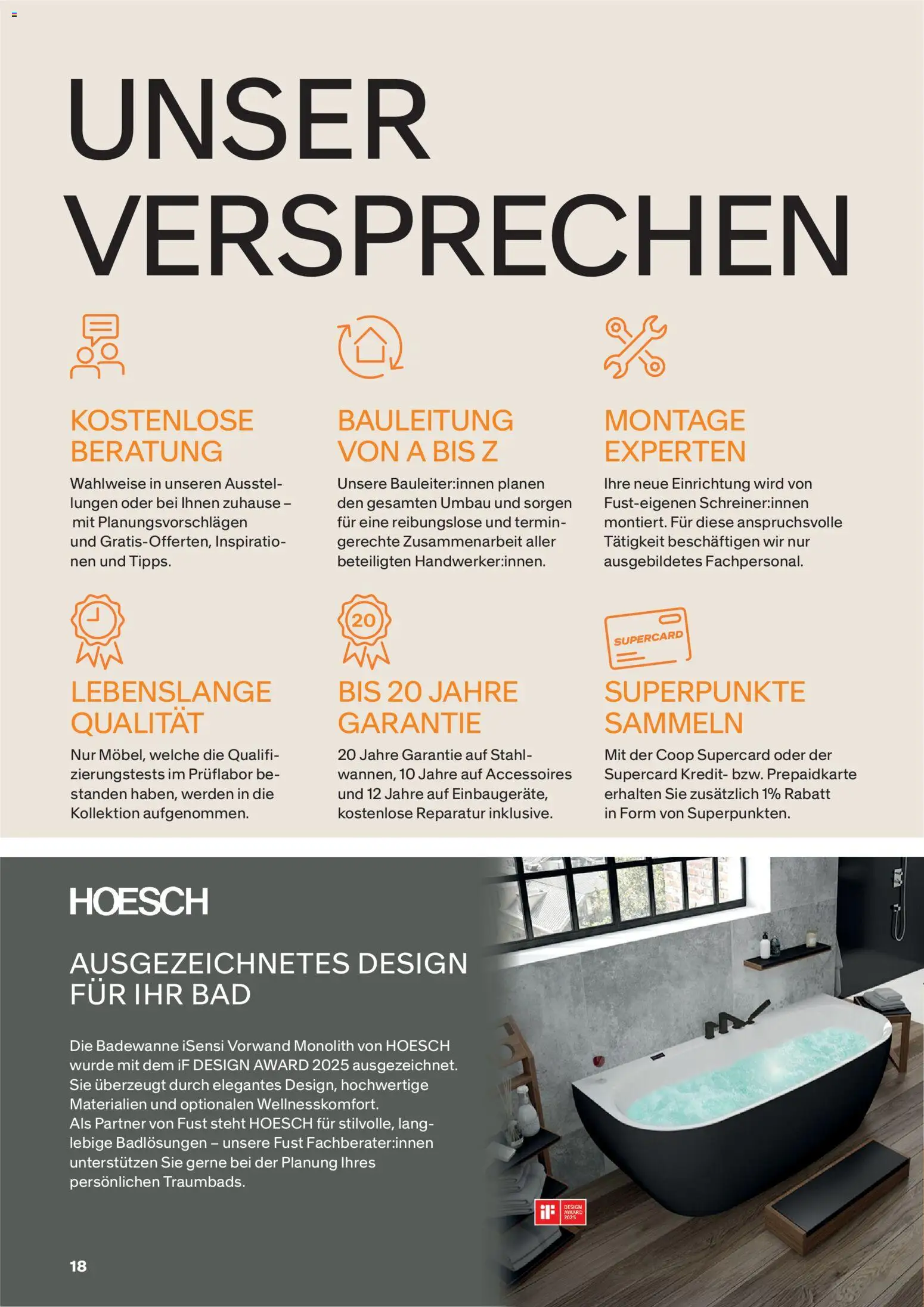 Fust aktionen Küchen- und Badezimmer – gültig ab 22.04.2026 | Seite: 18 | Produkte: Bad