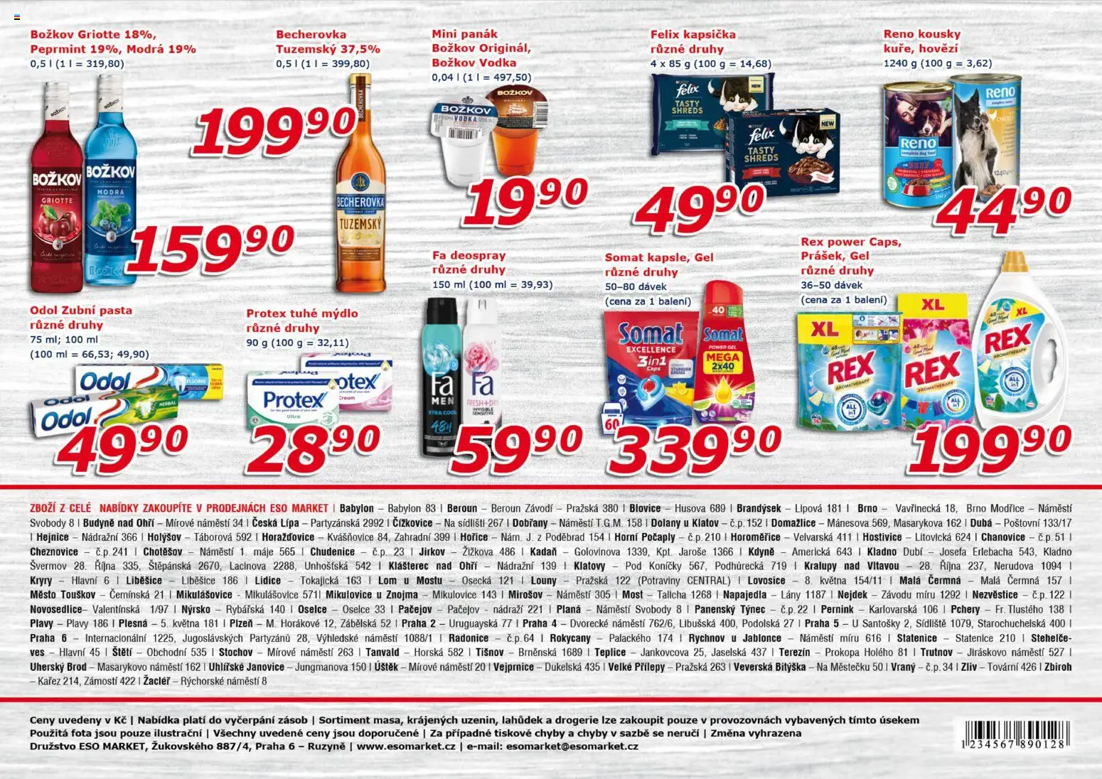 Eso market leták od 29.04.2026 💥 Nenechte si ujít TOP nabídky! ⭐ | Česko