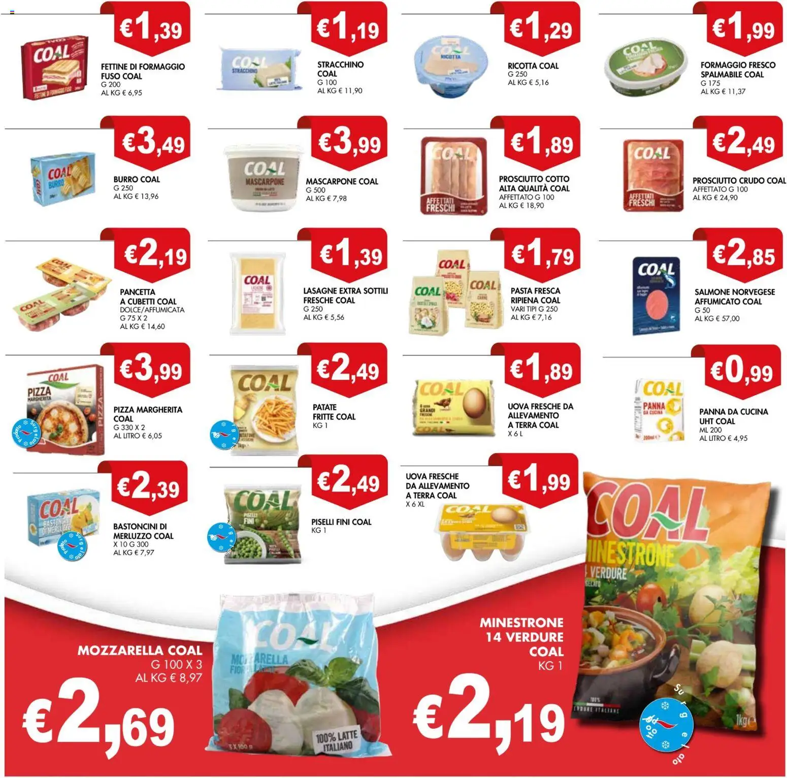 Volantino Coal del 14.11.2025 | Pagina: 25 | Prodotti: Uova, Panna, Pancetta, Burro