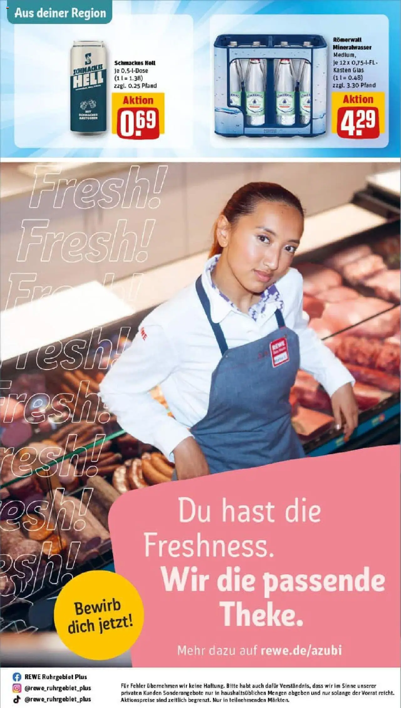 Rewe prospekt Kamp-Lintfort	 – gültig ab 21.09.2025 | Seite: 31 | Produkte: Mineralwasser