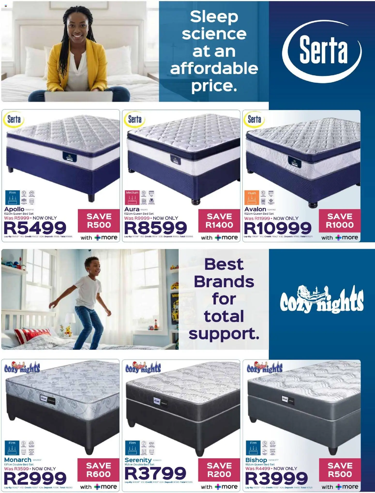 New Sleepmasters catalogue – valid from 19.02.2026 | Page: 8 | Products: Double bed, Queen bed, Bed