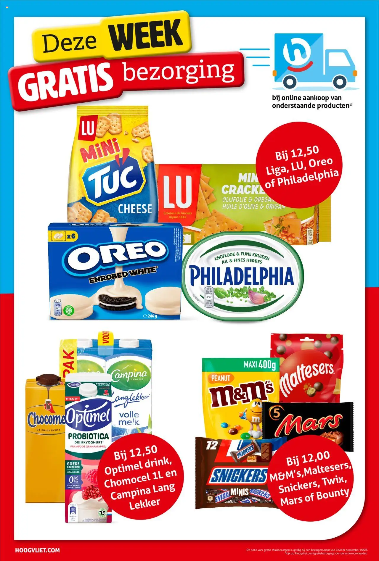  | Pagina: 16 | Producten: Melk, Olijfolie, Volle melk, Oreo