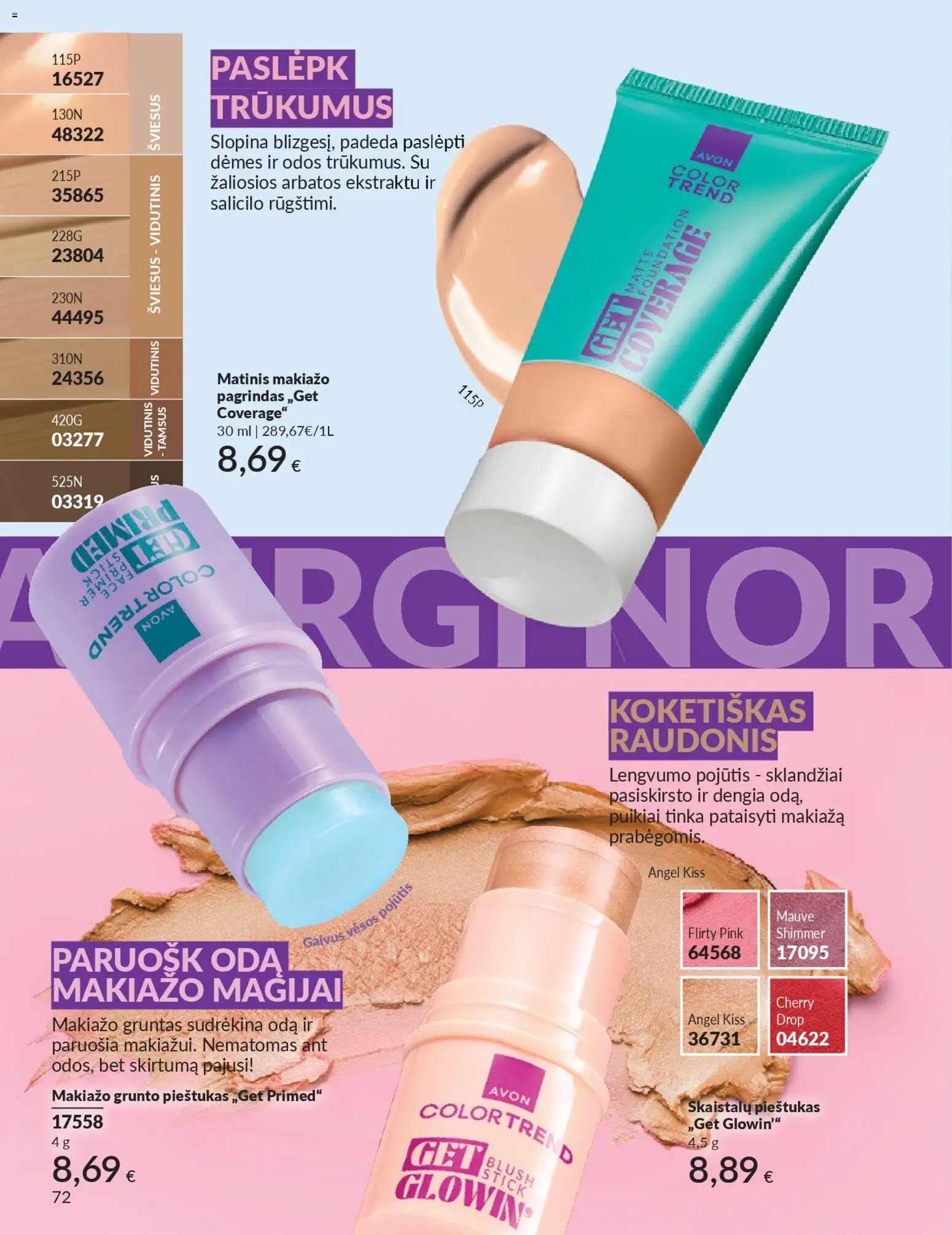 AVON akcijos nuo 01.01.2026 | Puslapis: 72
