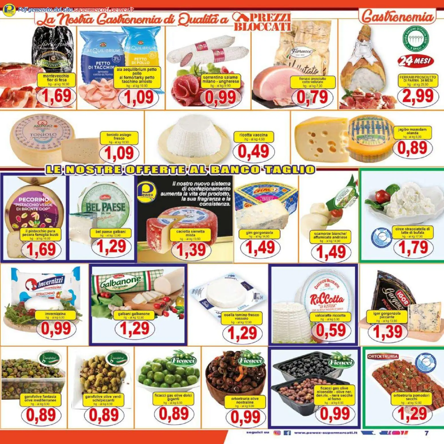 Volantino Pewex del 07.11.2025 | Pagina: 7 | Prodotti: Petto di Pollo, Salame, Stracchino, Fragranza