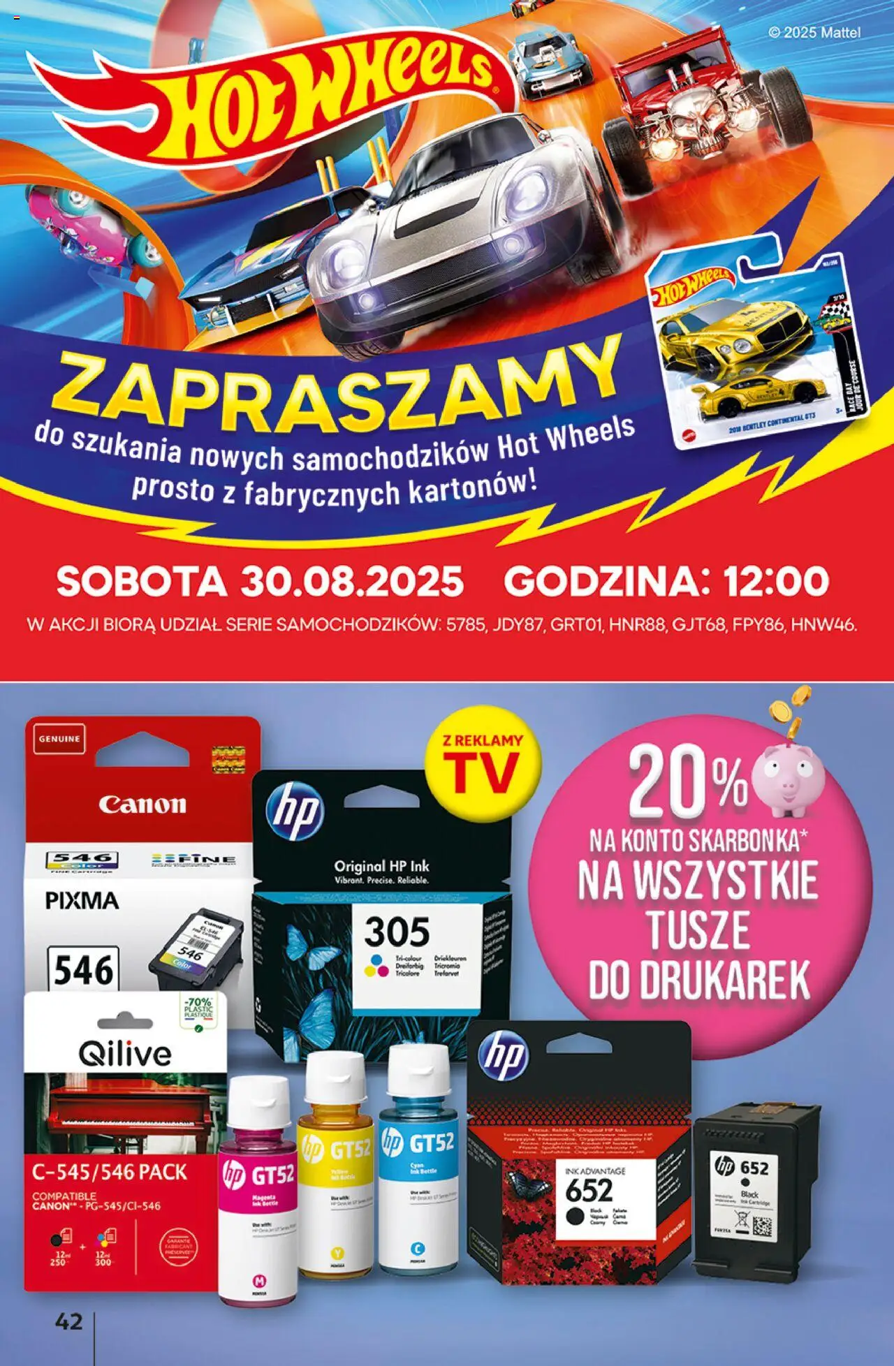 Auchan Gazetka - Odlotowe ceny na start szkoły Hipermarket od 28.08.2025 | Strona: 42