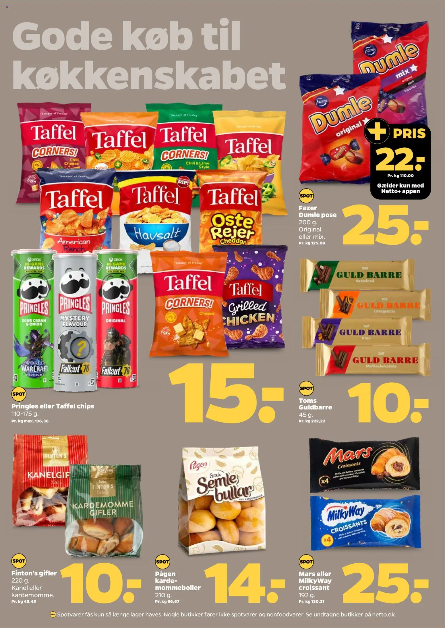 Netto tilbudsavis – gyldig fra 13.02.2026 | Side: 21 | Produkter: Cheddar, Kanel, Chips, Lime