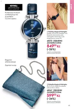 Náhled letáku Oriflame katalog č.17/2025 od 03.12.2025 | Strana: 65 | Produkty: Makeup, Krabička, Kabelka, Hodinky