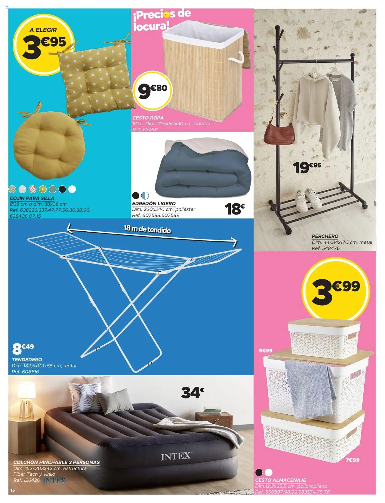 GiFi folleto │ válido desde el 03.06.2025 | Página: 12 | Productos: Ropa, Almacenaje, Cojín, Silla