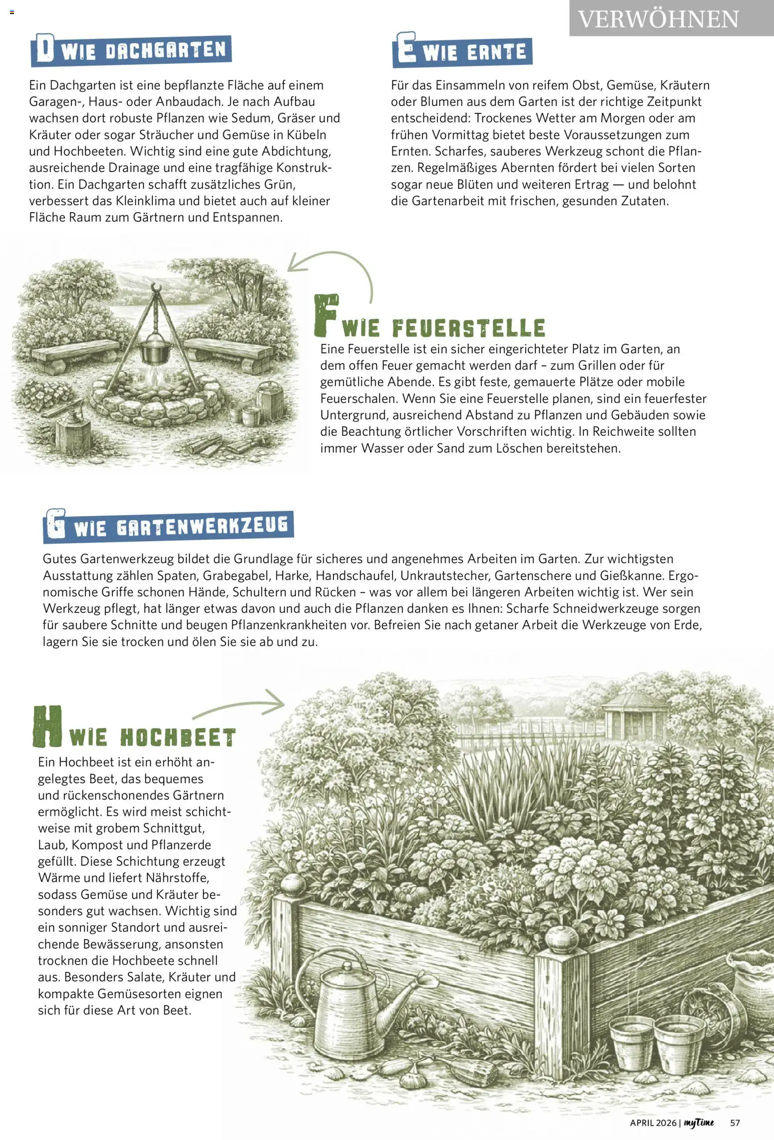 Famila Nordwest myTime April 2026 – gültig ab 01.04.2026 | Seite: 57 | Produkte: Hochbeet, Pflanzerde, Blumen, Wasser