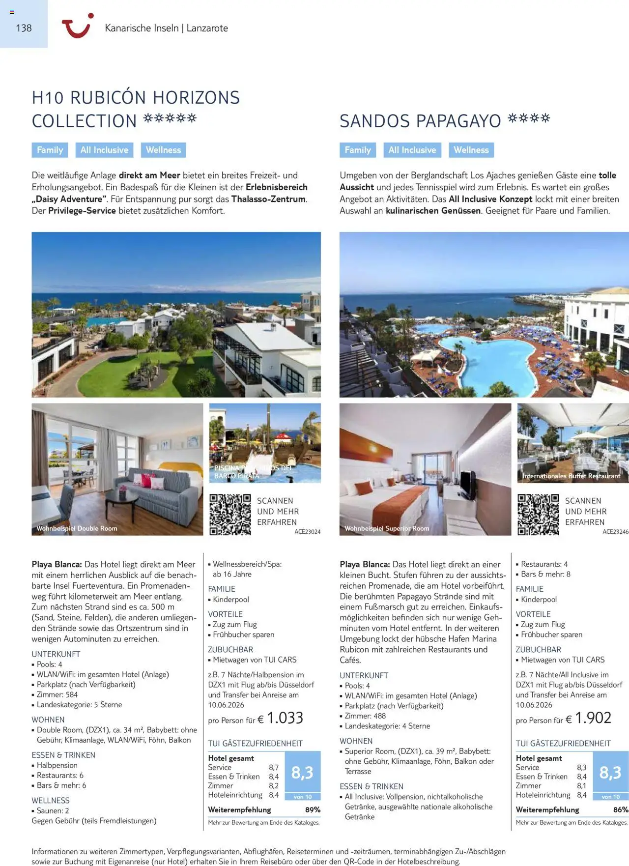 TUI Prospekt Kanaren, Kapverden & Senegal 2025/26	  – gültig ab 01.11.2025 | Seite: 138 | Produkte: Babybett