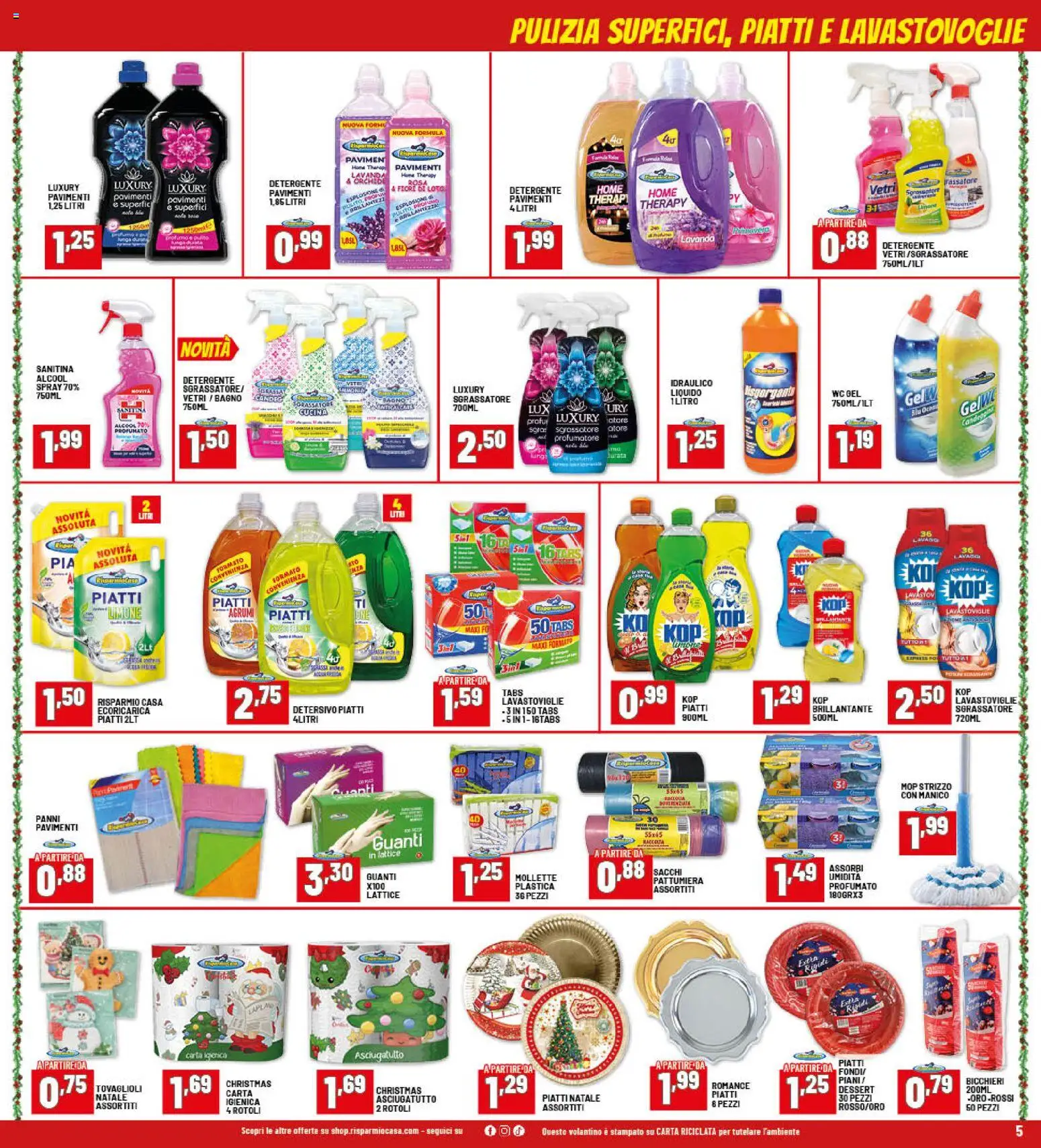 Volantino RisparmioCasa del 22.12.2025 | Pagina: 5