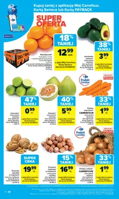 Pogląd oferty "Carrefour Gazetka" - ważna od 27.10.2025 | Strona: 12 | Produkty: Karta, Orzechy włoskie, Orzechy, Awokado