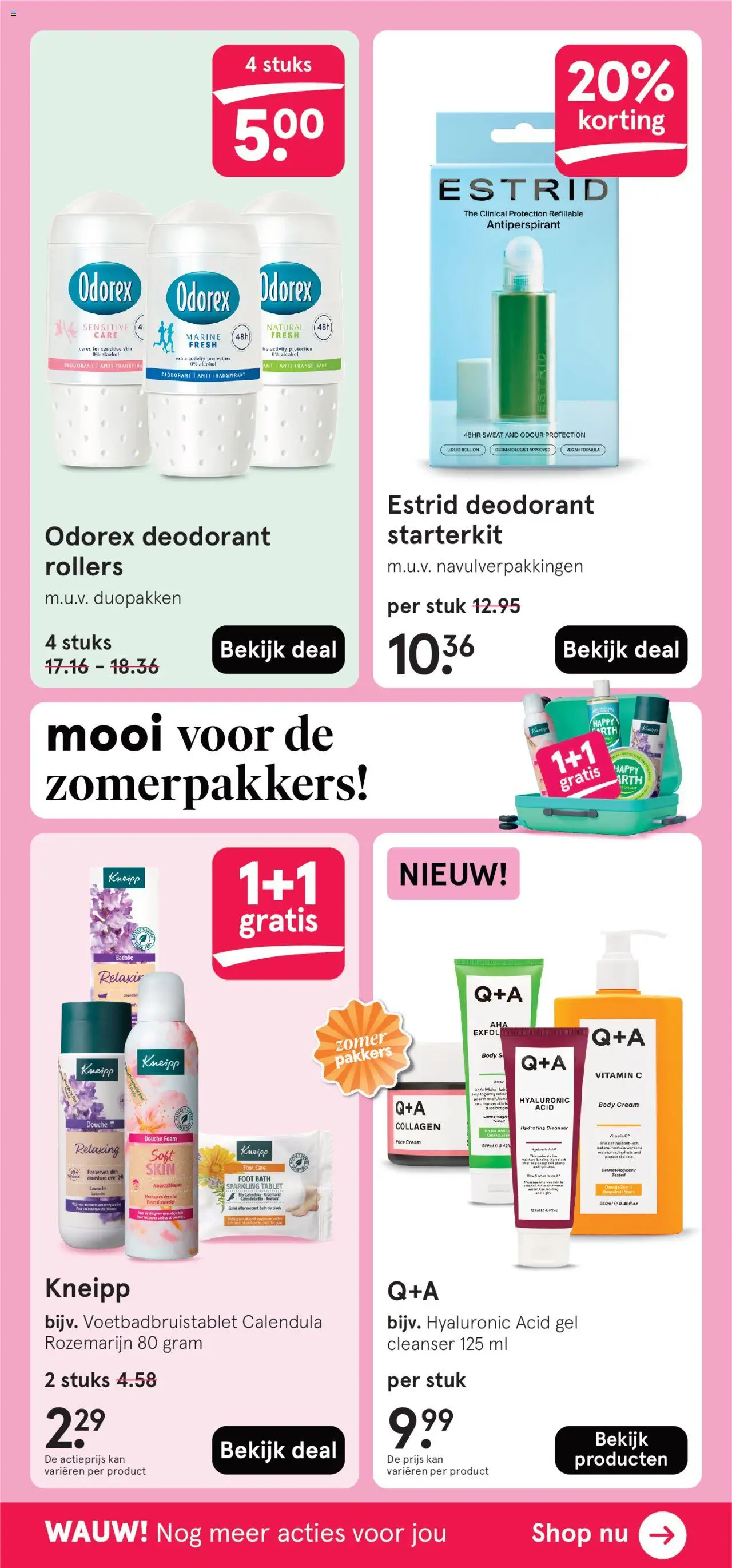  | Pagina: 18 | Producten: Deodorant, Aas, Gel, Alcohol