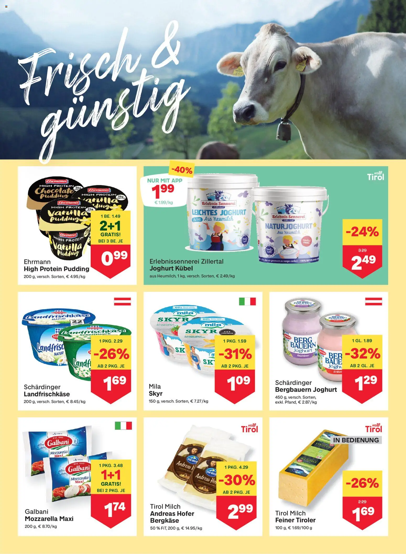 MPREIS Dellach im Drautal gültig ab 13.11.2025 | Seite: 5 | Produkte: Milch, Joghurt