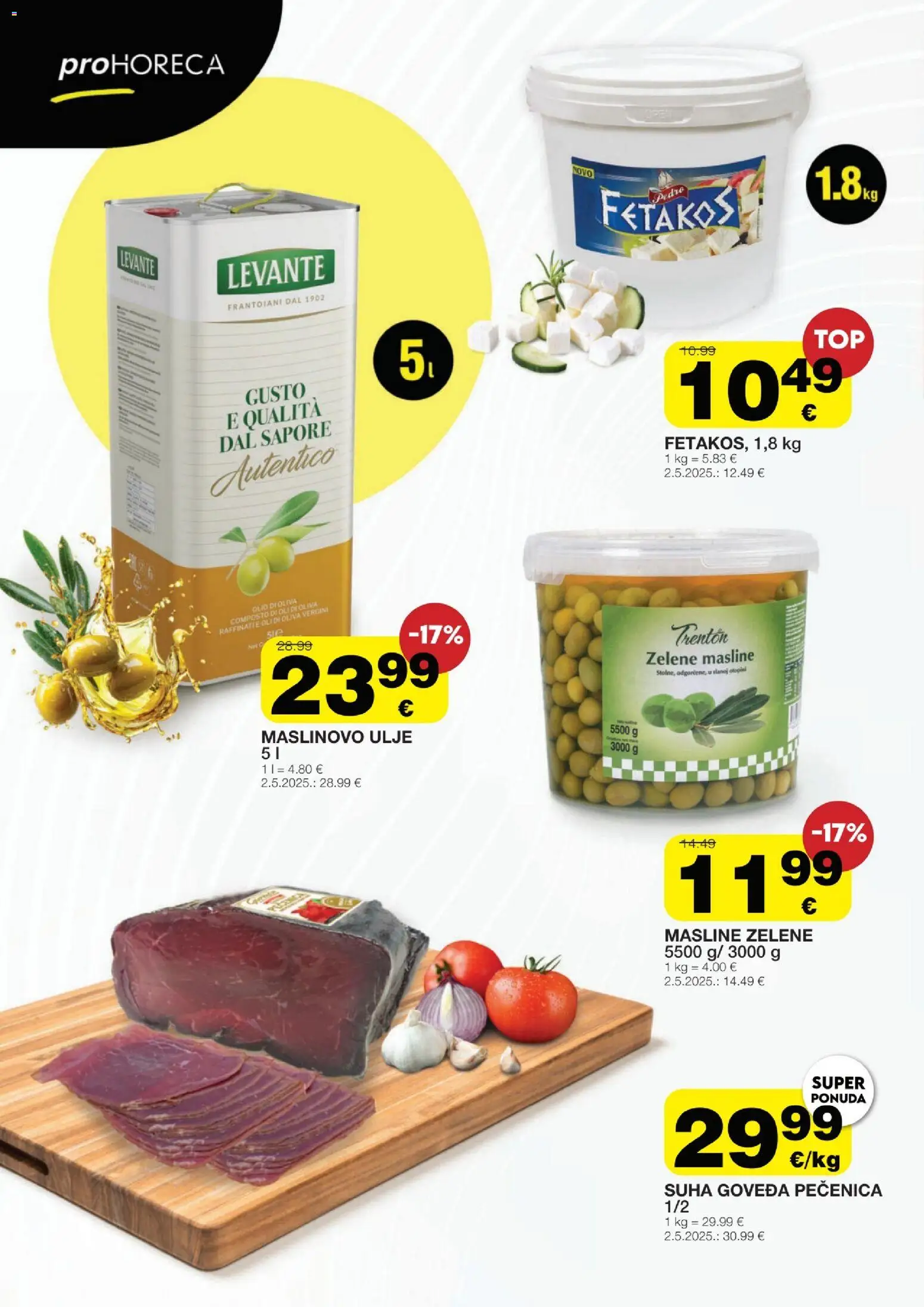 Stanić Diskont katalog | vrijedi od 01.01.2026 | Stranica: 2 | Proizvodi: Ulje, Masline, Maslinovo ulje