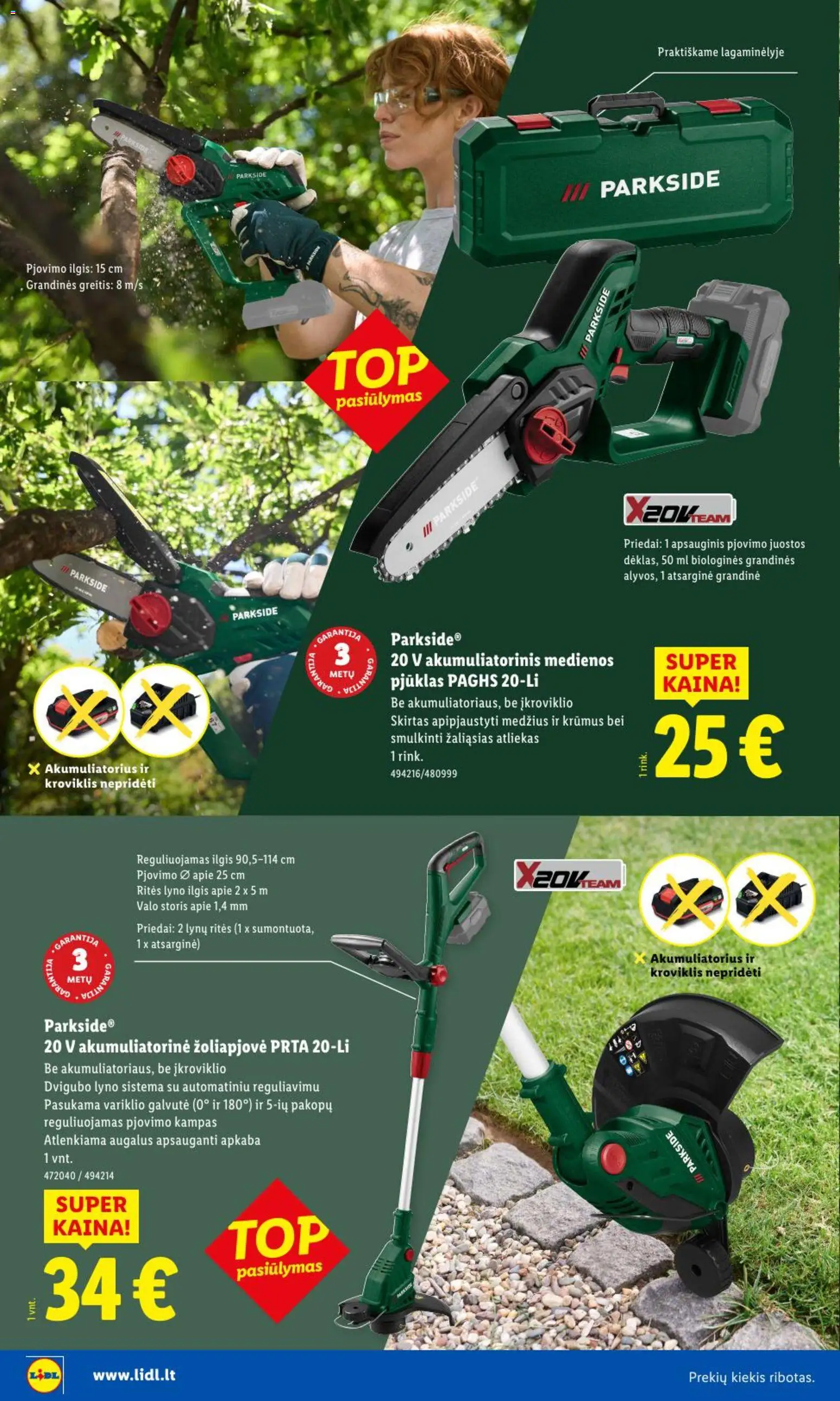 LIDL akcijos nuo 09.02.2026 | Puslapis: 35 | Prekių: Akumuliatorius