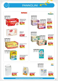 Volantino Bimbo store del 24.07.2025 | Pagina: 3 | Prodotti: Pannolini, Pampers
