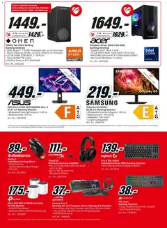 Media Markt Angebote ab 22.03.2026 gültig | Seite: 7 | Produkte: Monitor, Maus, Tastatur, Samsung