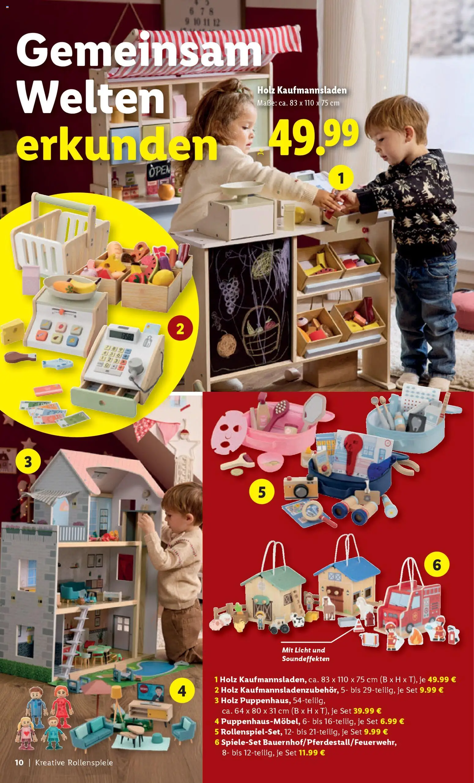 Lidl - Spielwarenkatalog  gültig ab 26.10.2025 | Seite: 10